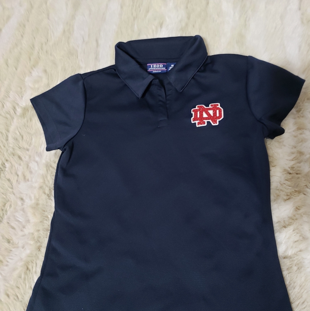 Notre Dame IZOD performance polo